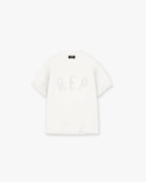 Rep Applique T-Shirt - Flat White