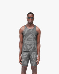 247 London Singlet - Vintage Grey
