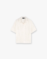 All Over Crochet Shirt - Off White