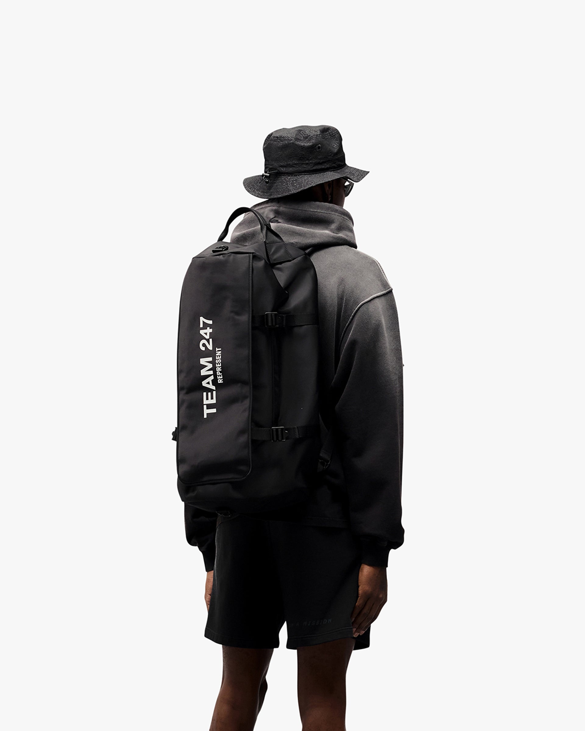 247 Motion Oversized Hoodie - Black