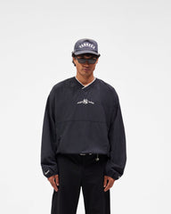 New York Yankees x Represent Nylon Pullover - Faded Black