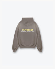 Patron Of The Club Hoodie - Washed Olive
