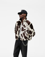 Cowhide Trucker Jacket - Multi