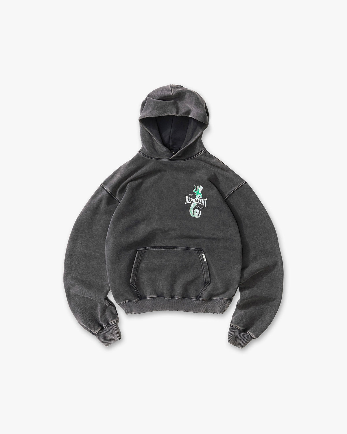 Represent x The Viper Room Dice Hoodie - Vintage Grey