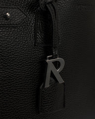 HTN XL Leather Bag - Black