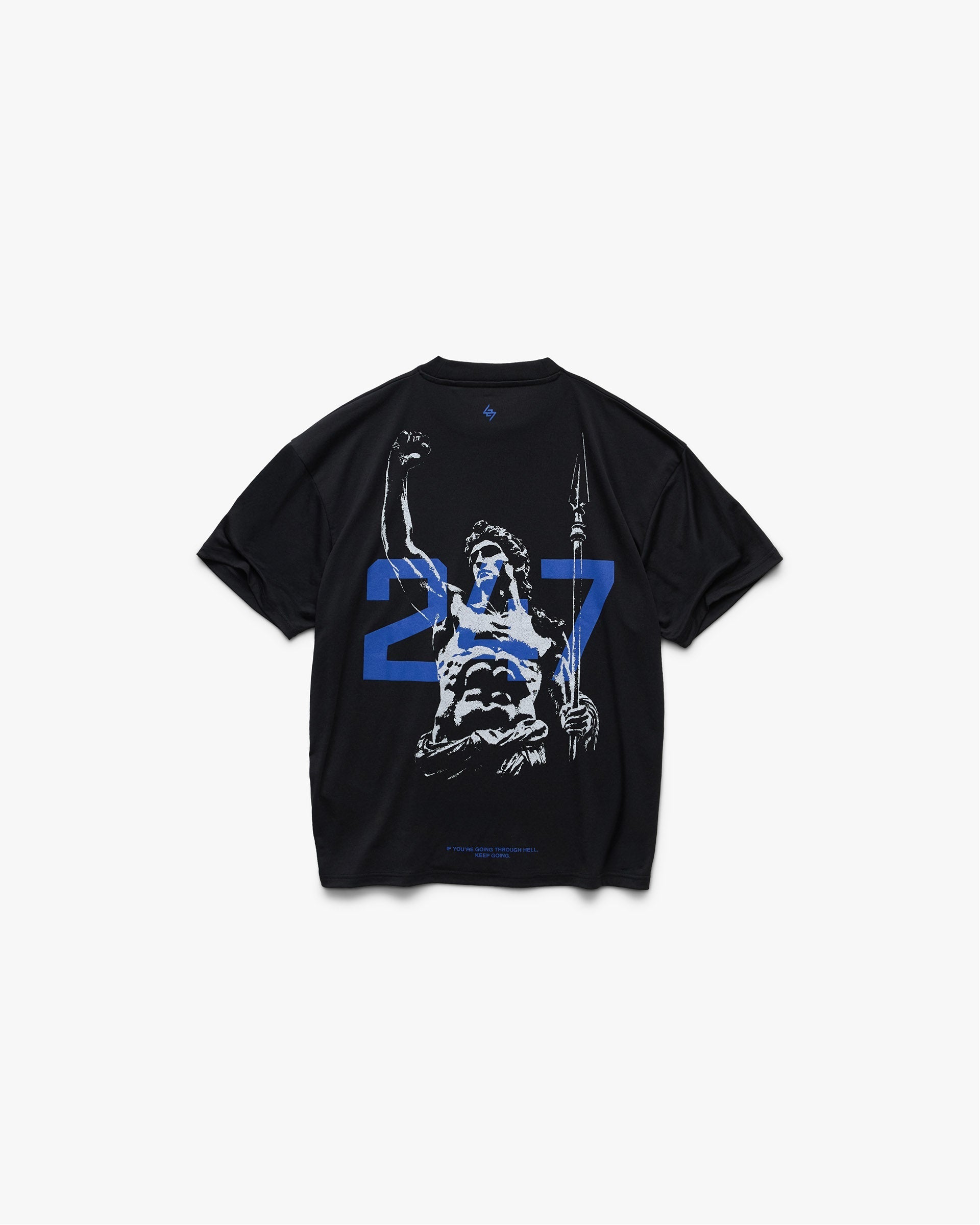 247 Stockholm Oversized T-Shirt - Jet Black