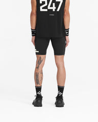 247 Cargo Half Tight - Jet Black