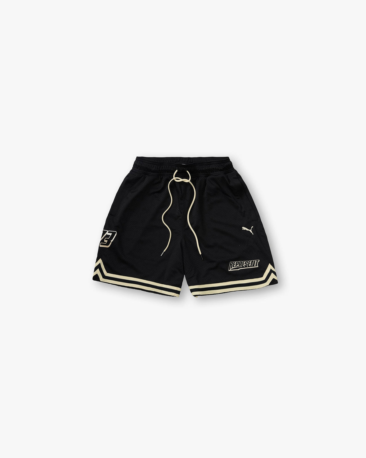 Represent X Puma Shorts - Puma Black