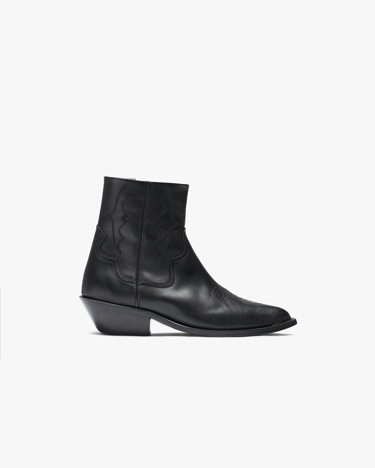 Michael Zip Boot  Leather - Black