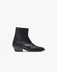 Michael Zip Boot  Leather - Black
