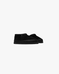 Winter Mule Hairy Suede - Black