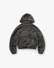 Initial Overdye Realtree® Oversized Hoodie - Overdyed Black