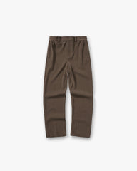 Ribbed Hybrid Pant - Clove
