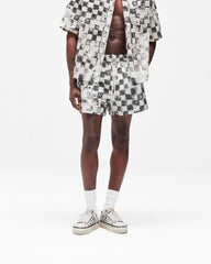 Pool Side Swim Short - Flat White