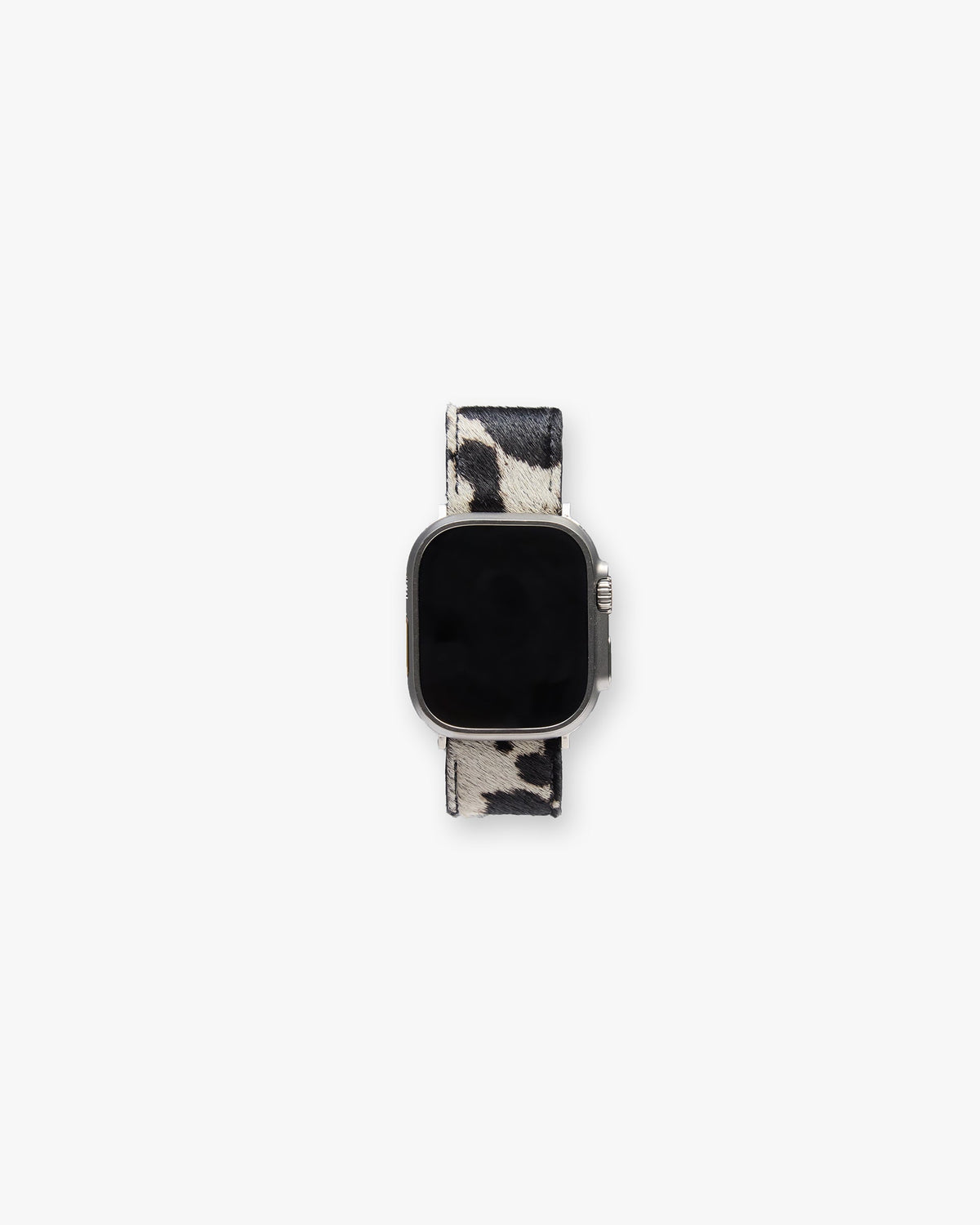 Cowhide Watch Strap - Flat White Jet Black