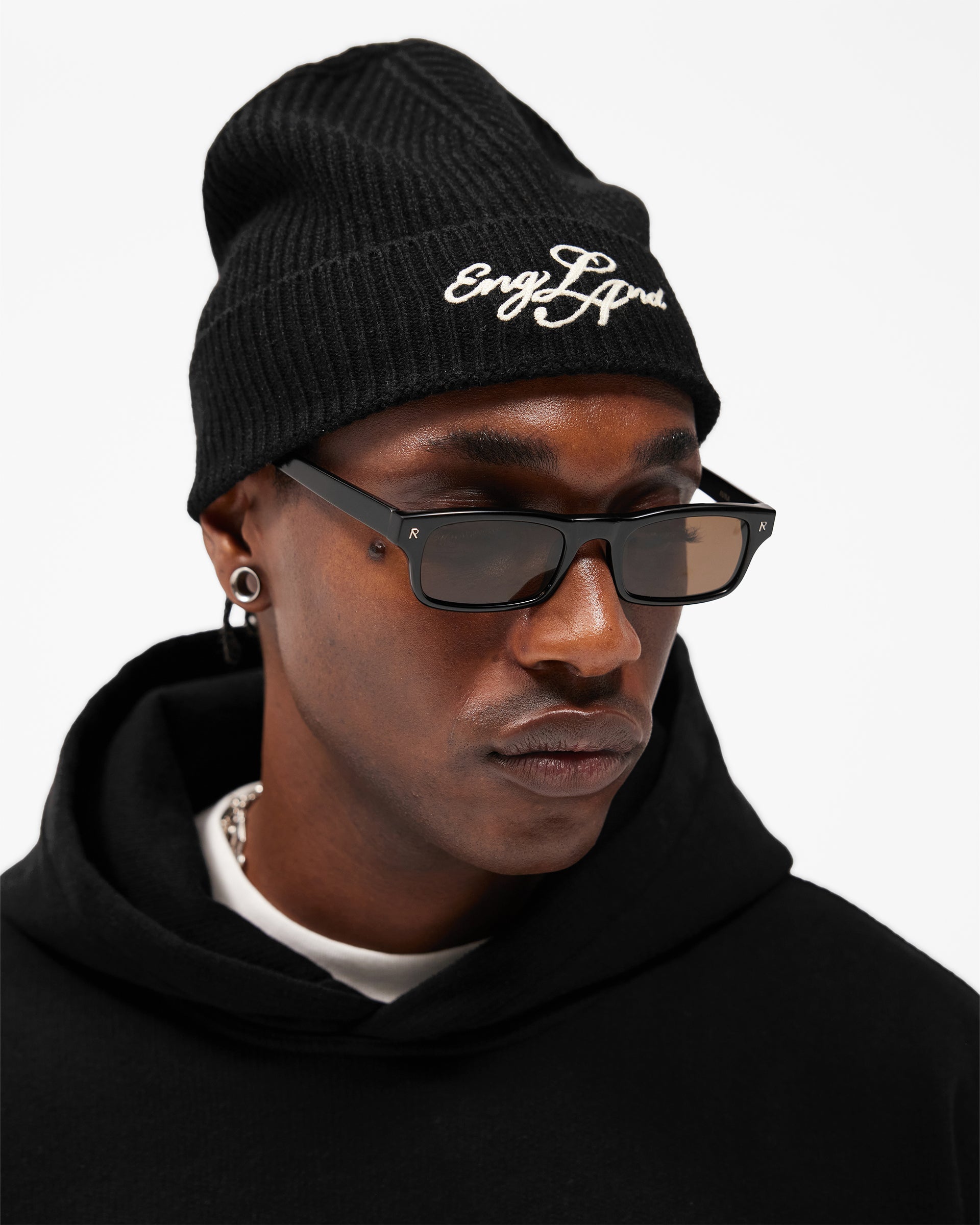 EngLAnd Beanie - Jet Black