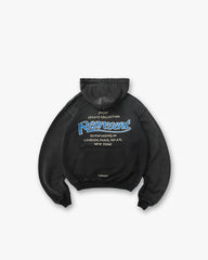 Represent Showcasing Hoodie - Stained Black