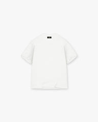 Initial Oversized T-Shirt - Flat White