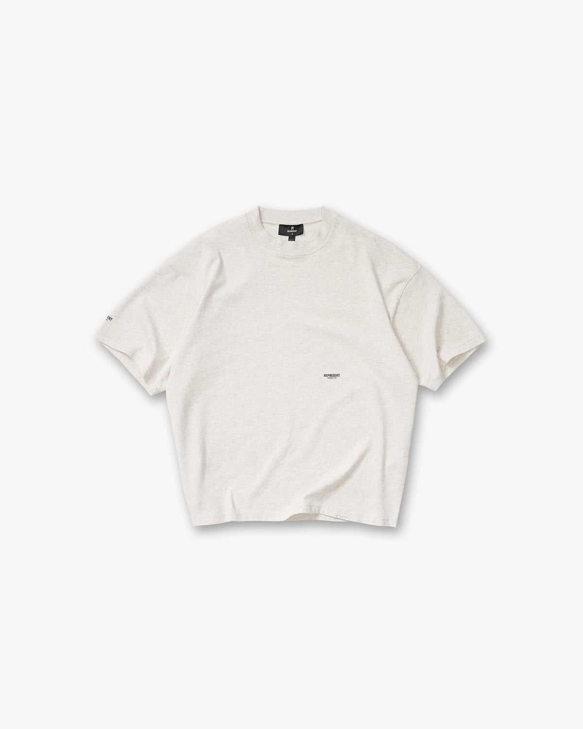 Micro Owners Club T-Shirt - Cream Marl