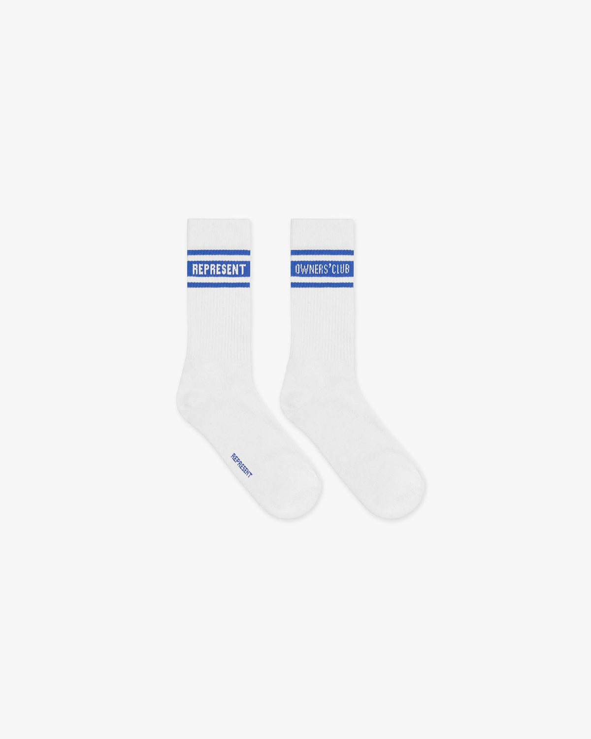 Represent Owners Club Socks - Flat White Cobalt