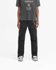 R2 Stepped Hem Denim - Off Black