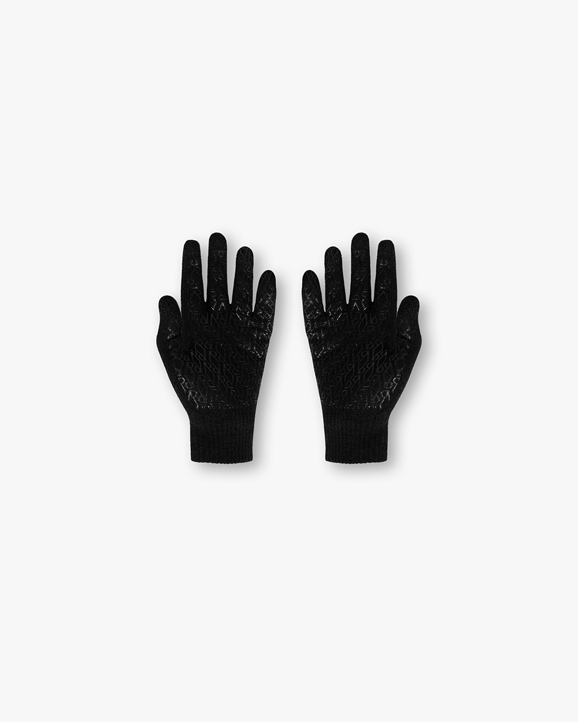 Arch Knitted Gloves - Jet Black