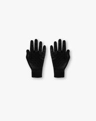 Arch Knitted Gloves - Jet Black