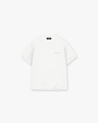 Block Logo T-Shirt - Flat White
