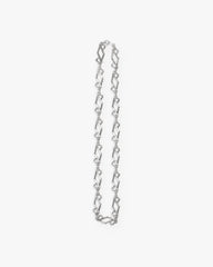 Initial Chain Necklace - Silver