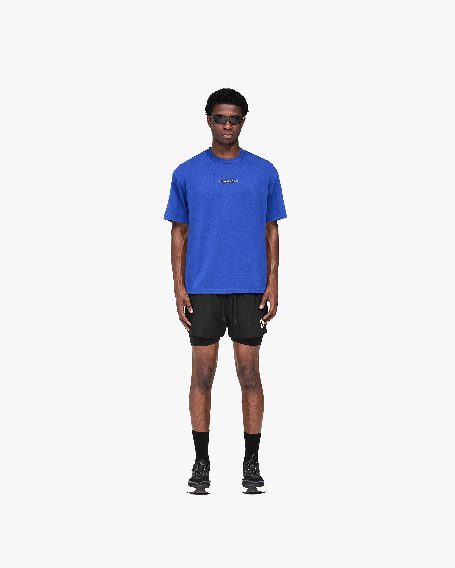 247 Stockholm Oversized T-Shirt - Blue