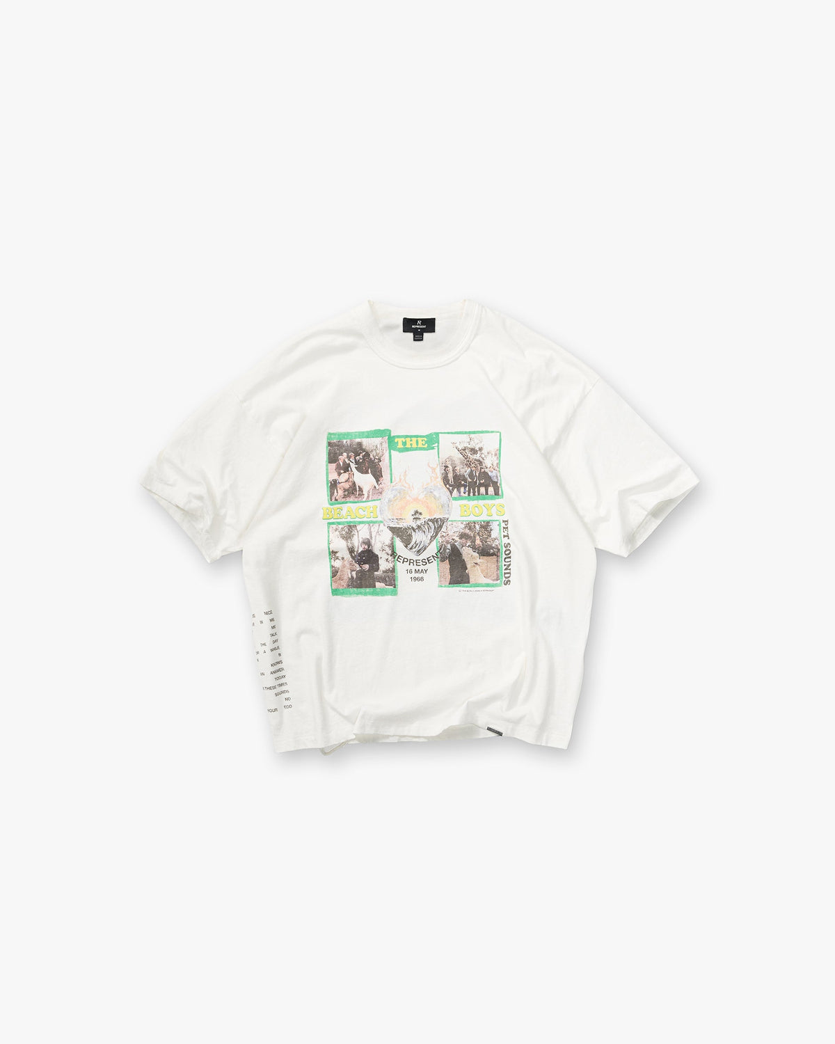 Represent x Beach Boys Pet Sounds T-Shirt - Flat White