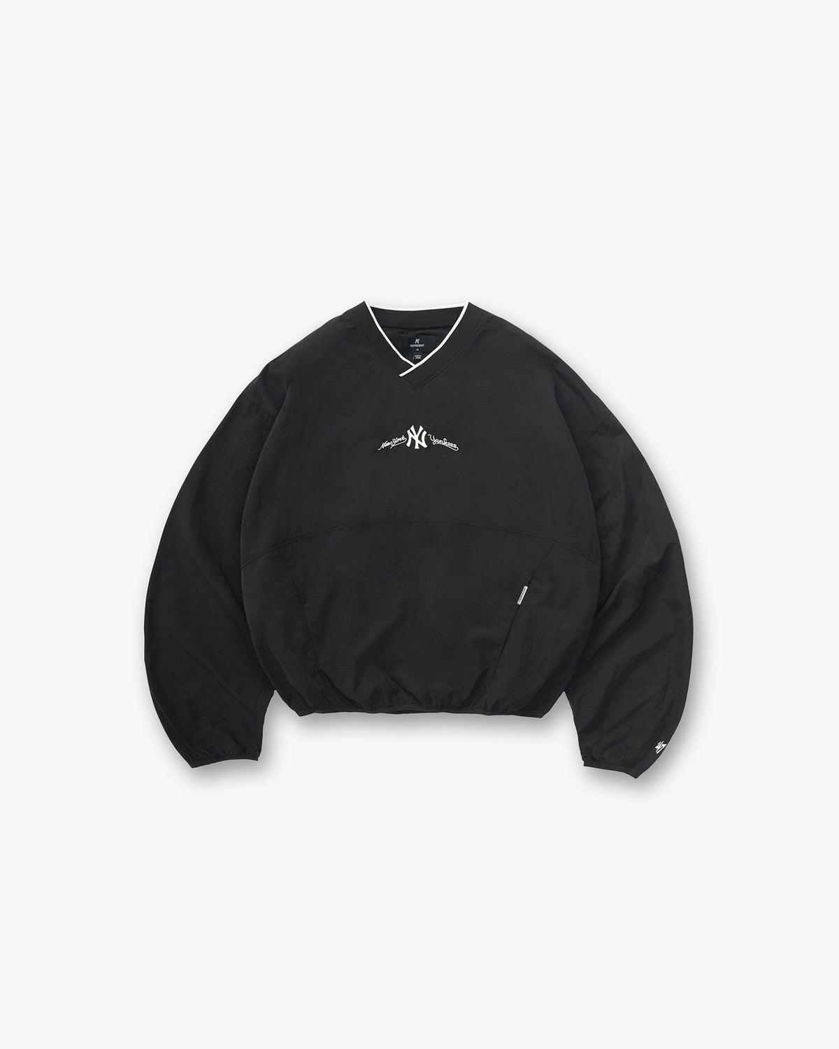 New York Yankees x Represent Nylon Pullover - Faded Black