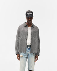 Washed Cotton Shirt - Jet Black