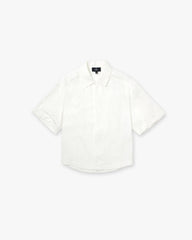 Initial Short Sleeve Shirt - Flat White