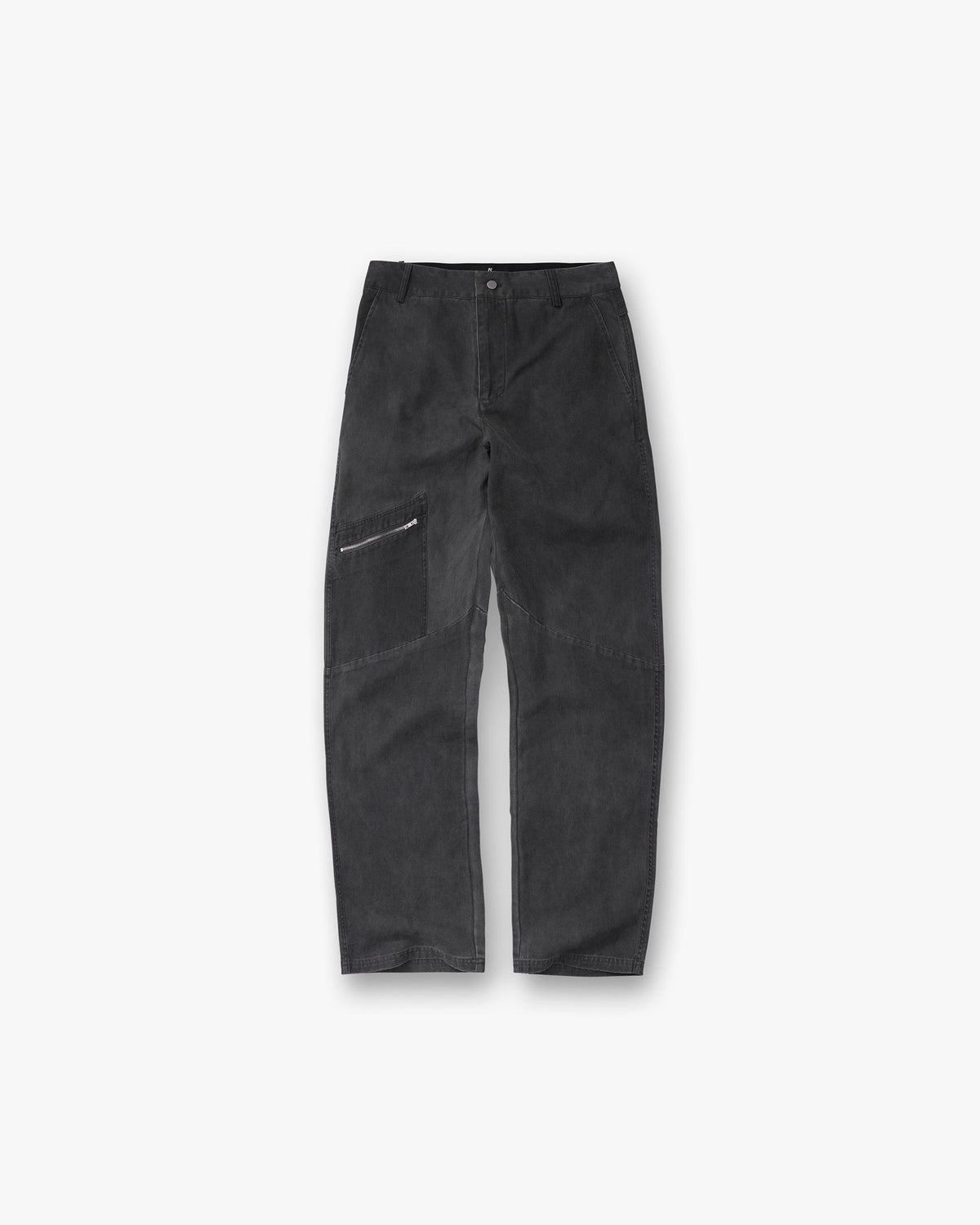 Cotton Workwear Pant - Washed Black