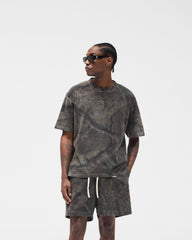 Initial Overdye Realtree® Oversized T-Shirt - Overdyed Black