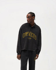 Represent Owners Club Rugby Polo - Faded Black