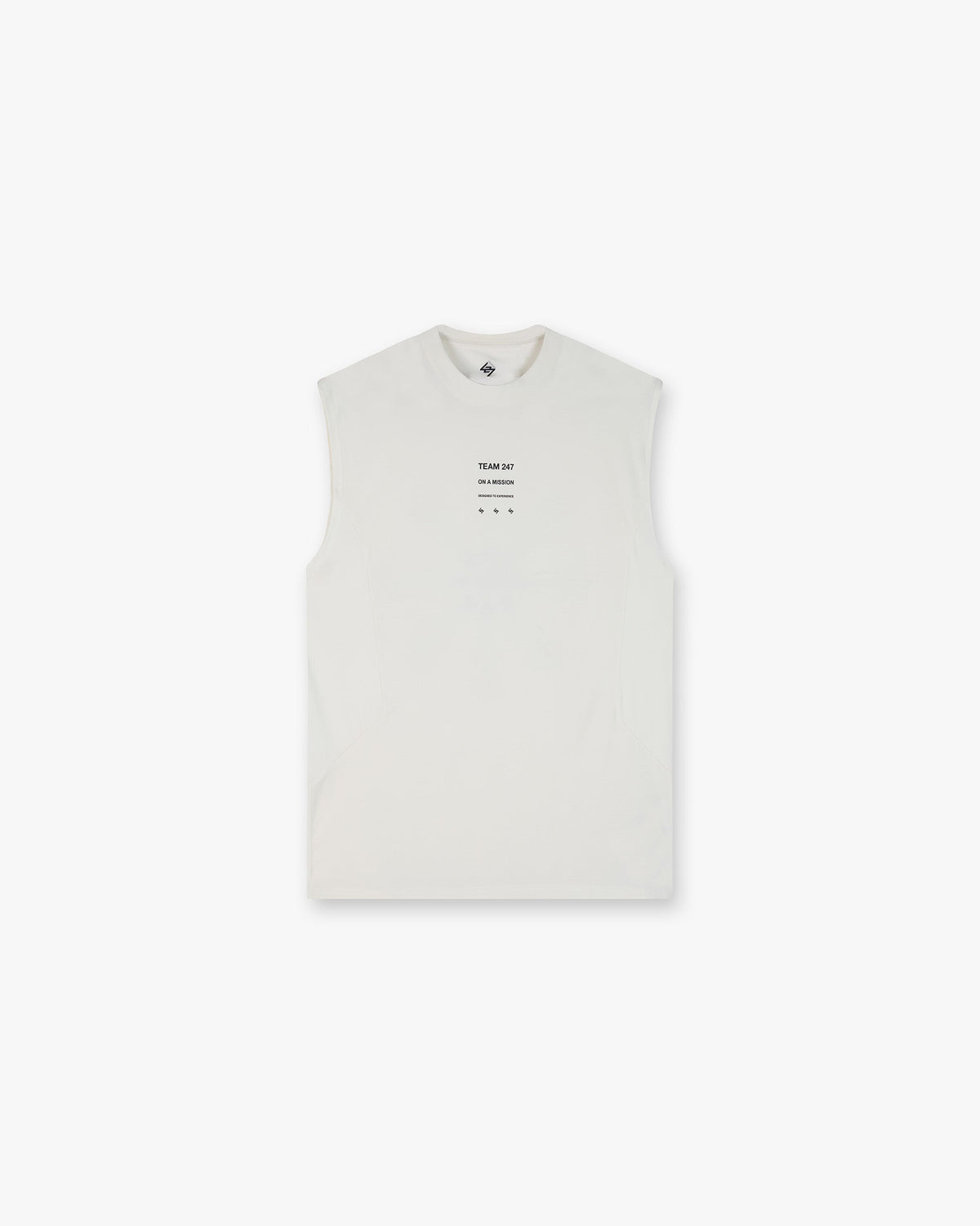 247 Uprising Oversized Tank - Flat White