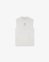 247 Uprising Oversized Tank - Flat White