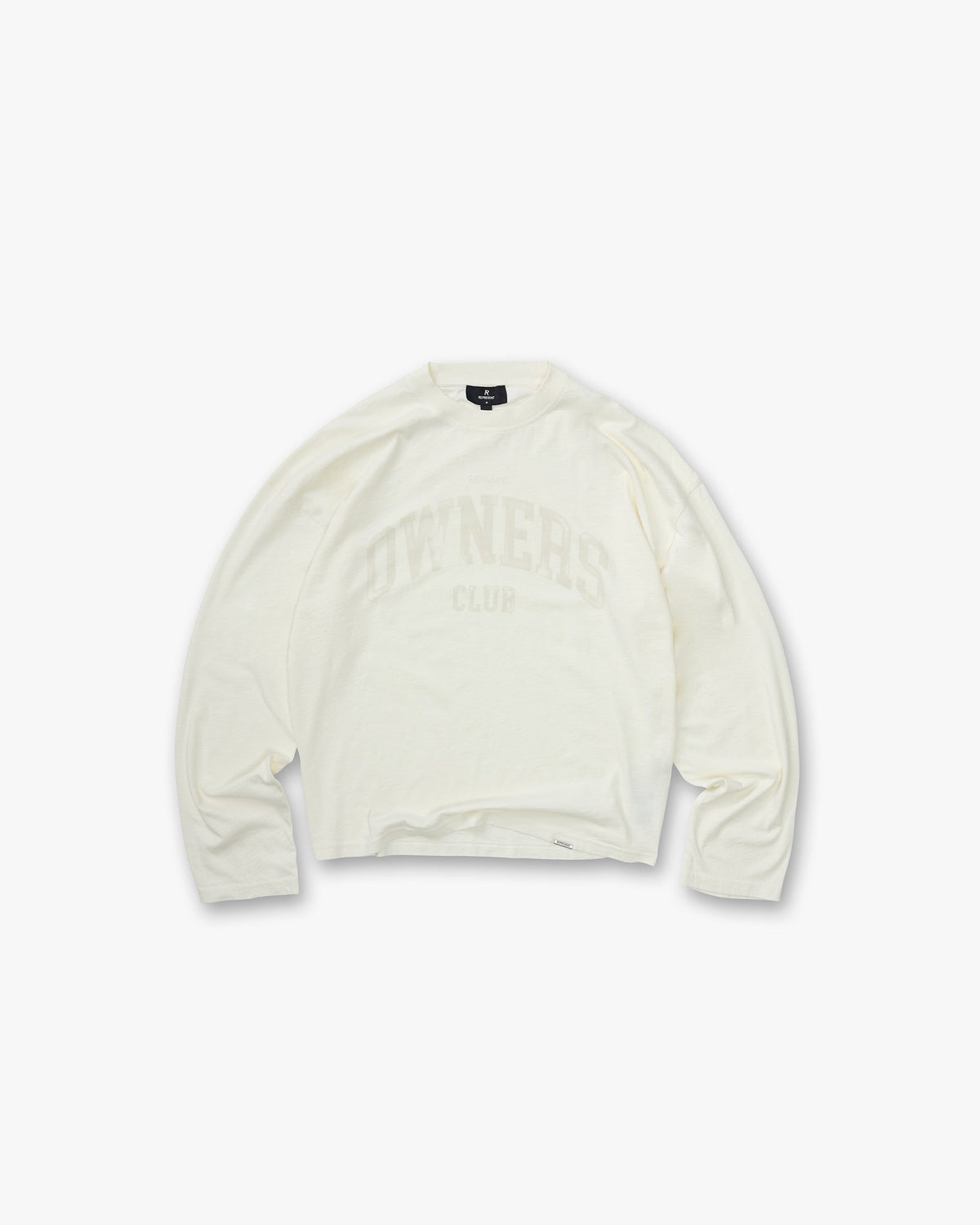 Represent Owners Club Long Sleeve T-Shirt - Chalk