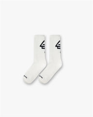 247 Race Sock 2 Pack - White