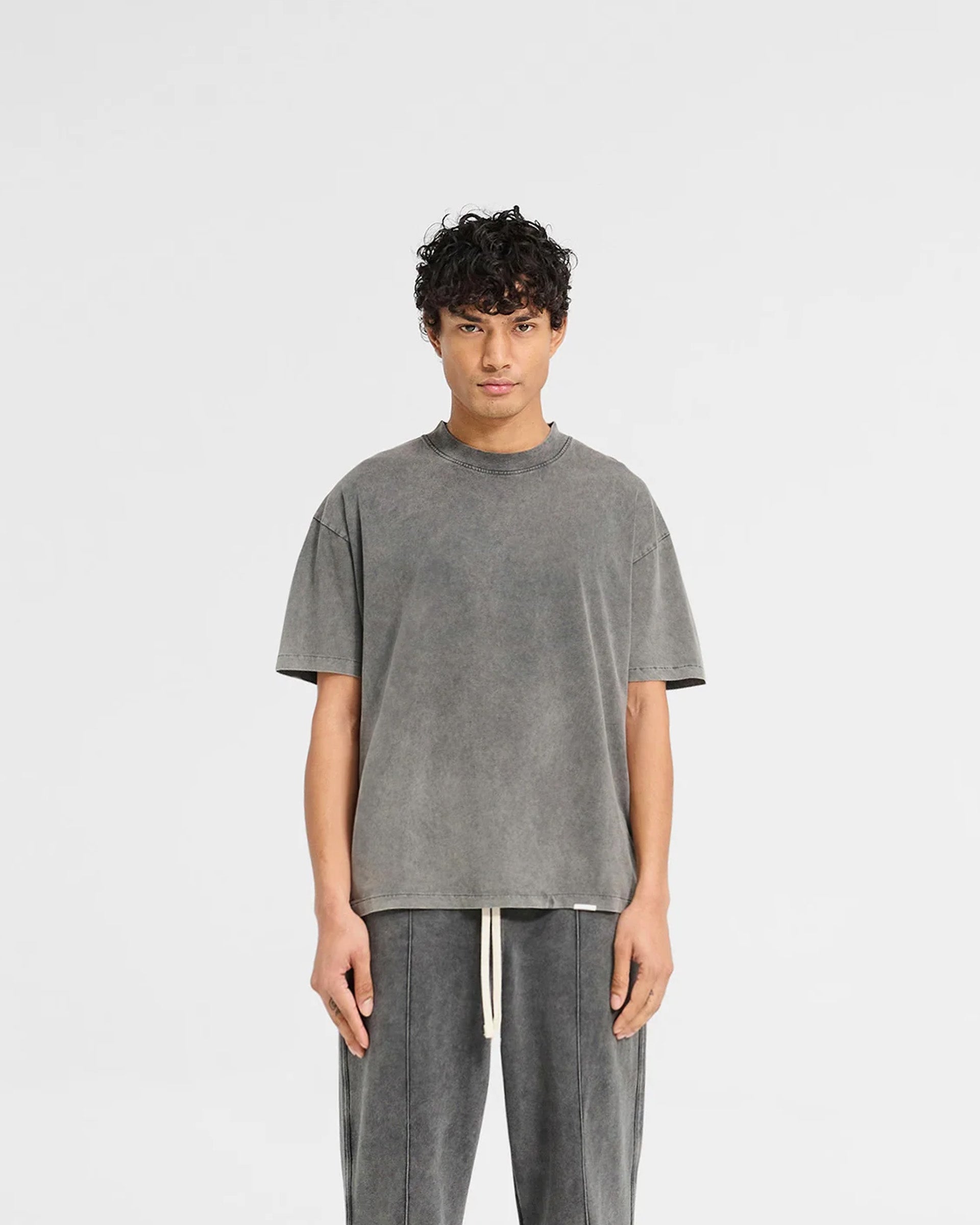 Initial T-Shirt - Vintage Grey