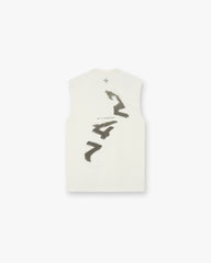 247 Motion Oversized Tank - Flat White
