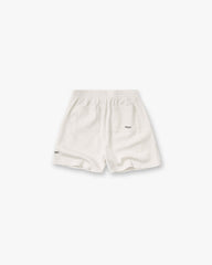 Micro Owners Club Mesh Shorts - Cream Marl