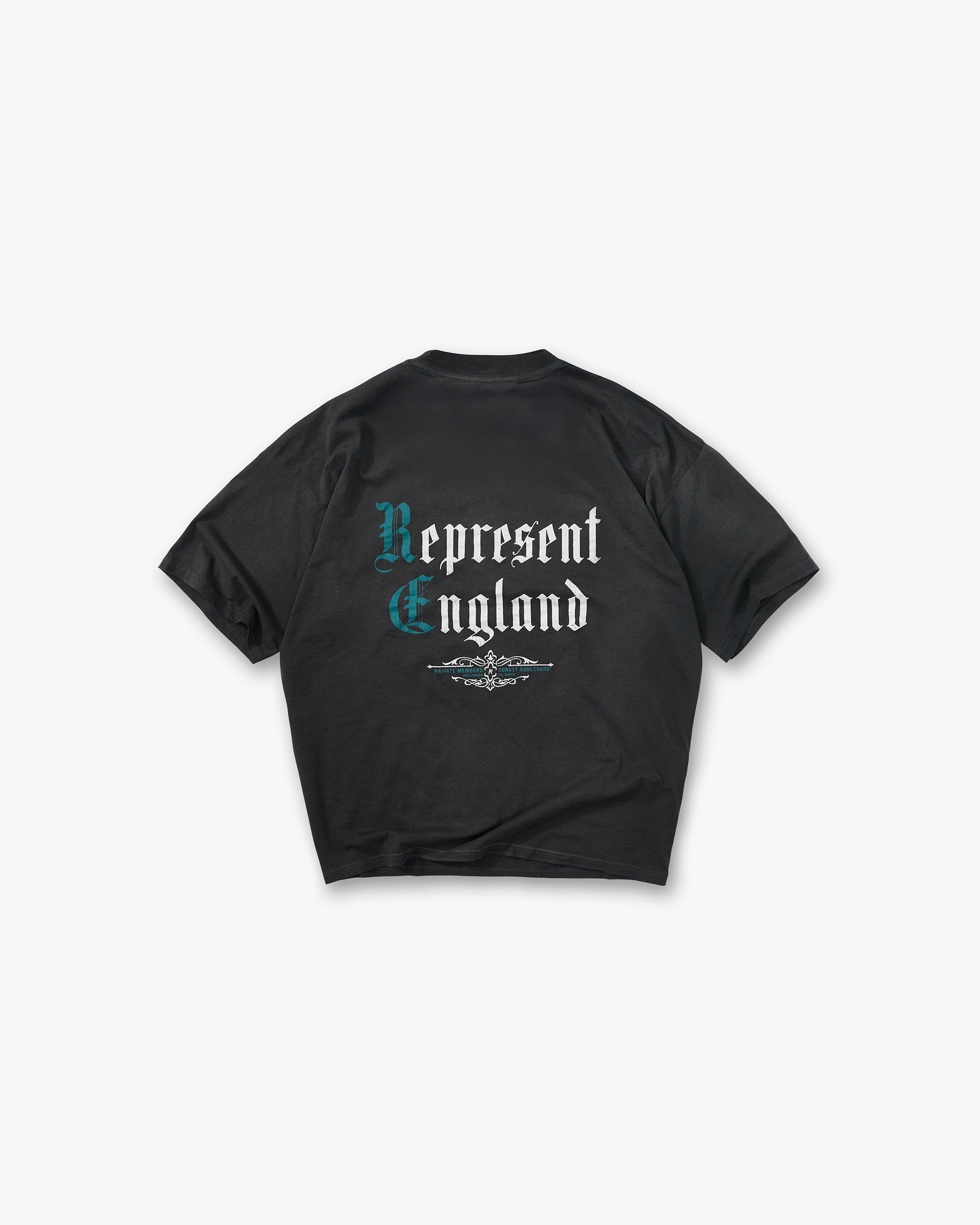Private Members T-Shirt - Stained Black