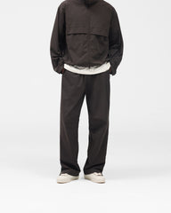 Initial Nylon Track Pant - Coffee