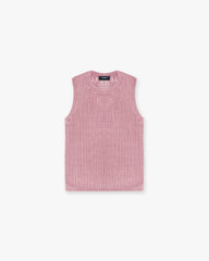 Washed Knit Vest - Sunrise